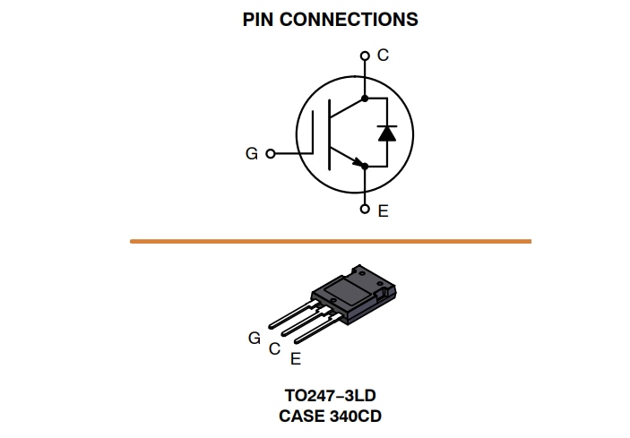 onsemi IGBT FGY100T120RWD